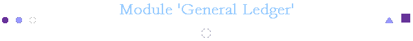 Module 'General Ledger'